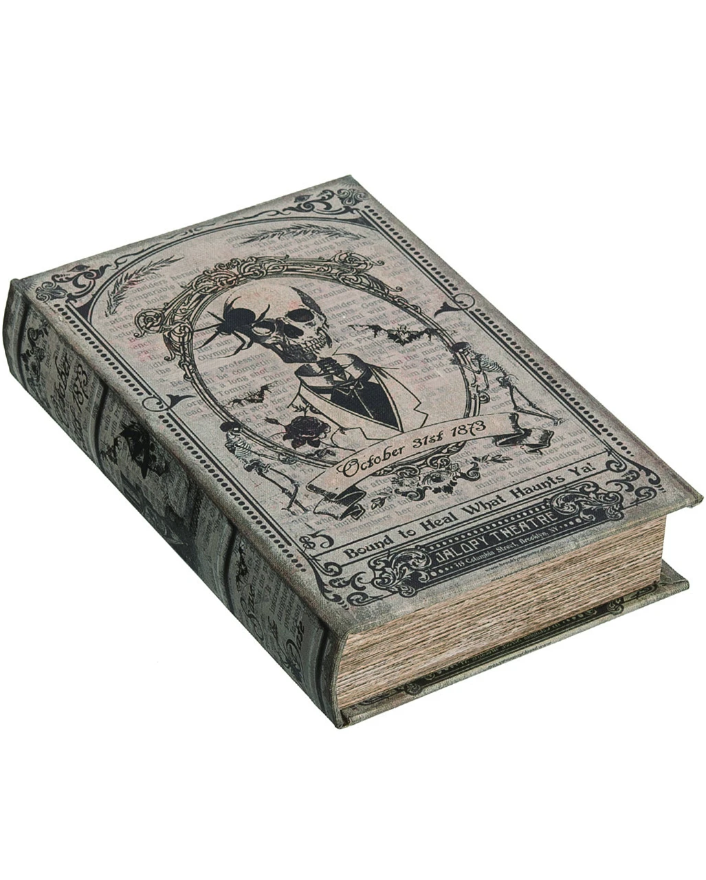 Dekobuch Mit Geheimfach Für Halloween 5 Dekobuch Mit Geheimfach Für Halloween – Bild 3