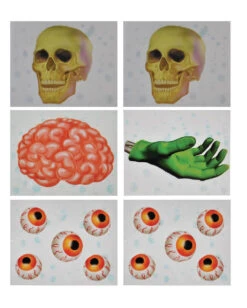 Halloween Flaschen Aufkleber 6 St. -Halloween Dekorations Geschäft halloween flaschen etiketten halloween flaschen aufkleber halloween bottle labels 39323 02