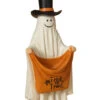 Halloween Gespenst Mit Trick Or Treat Tasche 42cm -Halloween Dekorations Geschäft halloween geist mit trick or treat tasche 42cm halloween ghost with trick or treat bag halloween deko gespenst 54654