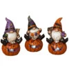 Halloween Zwerg Auf Leuchtendem Kürbis 15cm 1 Halloween Zwerg Auf Leuchtendem Kürbis 15cm -Halloween Dekorations Geschäft halloween gnom auf leuchtendem kuerbis 15cm lighted halloween gnome sitting on pumpkin 54329