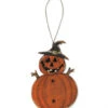 Holz Ornament Halloween Kürbis 8cm -Halloween Dekorations Geschäft halloween holz ornament kuerbis 8cm weihnachtskugel halloween fan christbaumschmuck halloween 54290