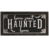 "Home Sweet Haunted Home" Halloween Wandbild 40cm -Halloween Dekorations Geschäft halloween holzschild home sweet haunted home 40cm wood engraved wall sign home sweet haunted home 54284