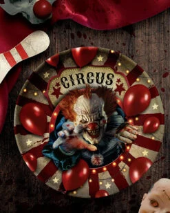 Horror Clown Zirkus Halloween Schale -Halloween Dekorations Geschäft halloween horrorclown circus schuessel halloween horror clown circus bowl horror zirkus dekoration 53168 2