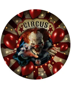 Horror Clown Zirkus Halloween Schale -Halloween Dekorations Geschäft halloween horrorclown circus schuessel halloween horror clown circus bowl horror zirkus dekoration 53168 3