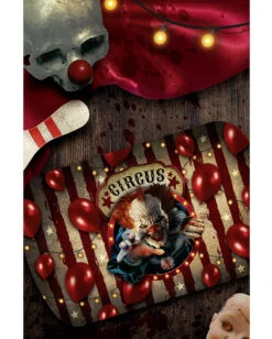 Horror Clown Zirkus Halloween Tablett 5 Horror Clown Zirkus Halloween Tablett -Halloween Dekorations Geschäft halloween horrorclown circus tablett halloween horror clown circus tray horror zirkus dekoration 53169 2