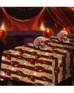 Horror Clown Zirkus Halloween Tischdecke -Halloween Dekorations Geschäft halloween horrorclown circus tischdecke halloween horror clown circus tablecloth horror zirkus dekoration 53166 3