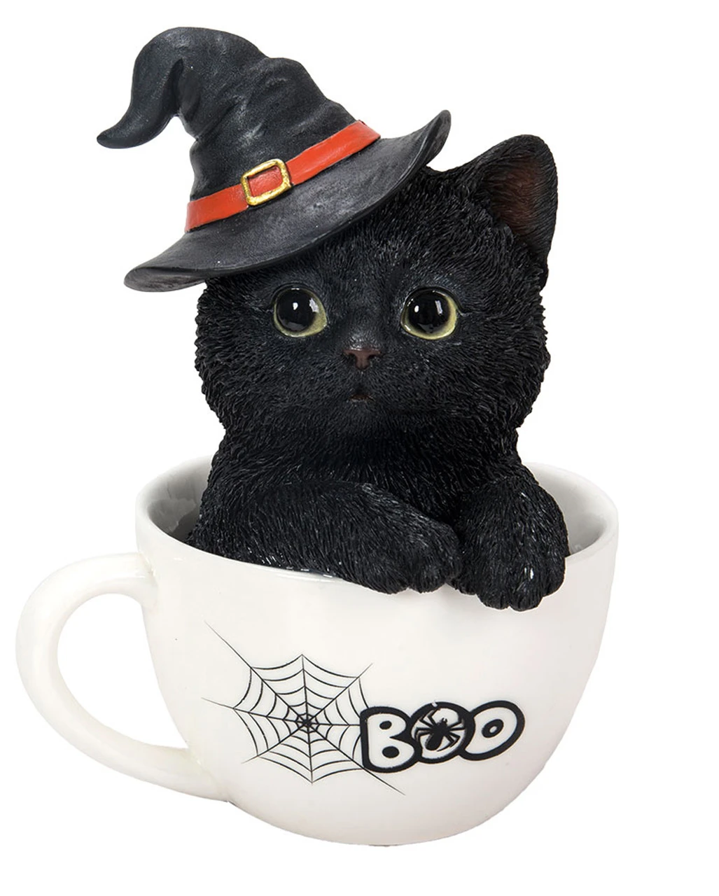 Halloween Katze In Teetasse 16cm 3 Halloween Katze In Teetasse 16cm