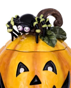 Keramik Keksdose Halloween Kürbis 24cm 5 Keramik Keksdose Halloween Kürbis 24cm -Halloween Dekorations Geschäft halloween kuerbis keramik keksdose jack o lantern ceramic cookie jar halloween homeware und wohnaccessoires 54634 2