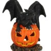 Jack O Lantern Kürbis Mit Drache Räucherkegelhalter -Halloween Dekorations Geschäft halloween kuerbis mit drachen raeucherkegelhalter halloween kuerbis teelichthalter trick or treat dragon cone burner 51679 01