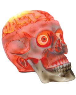 Halloween Totenschädel Mit Blutigem LED Gehirn 19cm 6 Halloween Totenschädel Mit Blutigem LED Gehirn 19cm -Halloween Dekorations Geschäft halloween totenkopf mit blutigem led gehirn halloween skull with bloddy led brain halloween deko 53917 03