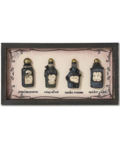 Wandbild Giftflaschen Für Halloween