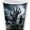 Halloween Pappbecher Zombie Friedhof 6 St. -Halloween Dekorations Geschäft halloween zombie friedhof pappbecher halloween zombie graveyard paper cups halloween friedhof dekoration 53191
