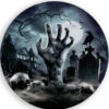 Halloween Pappteller Zombie Friedhof 6 St. 2 Halloween Pappteller Zombie Friedhof 6 St. -Halloween Dekorations Geschäft halloween zombie friedhof pappteller halloween zombie graveyard paper plate halloween friedhof dekoration 53189