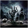 Zombie Friedhof Halloween Servietten 12 St. -Halloween Dekorations Geschäft halloween zombie friedhof servietten halloween zombie graveyard napkins halloween friedhof dekoration 53190
