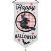 Hexen Banner Happy Halloween 1 Hexen Banner Happy Halloween -Halloween Dekorations Geschäft happy halloween hexe banner happy halloween witch canvas banner halloween wanddeko 53051