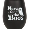 Here For The Boos Cocktail Glas 1 Here For The Boos Cocktail Glas -Halloween Dekorations Geschäft here for the boos halloween cocktail glas halloween homeware halloween geschirr 53395 01