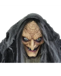 Halloween Figur Hexe Nahema 163cm -Halloween Dekorations Geschäft hexe nahema halloween animatronic hexe nahema hellxuna halloween figur halloween deko kaufen 51843 02