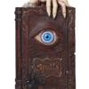 Zauberbuch Spardose Mit Wackelauge 2 Zauberbuch Spardose Mit Wackelauge -Halloween Dekorations Geschäft hexenbuch spardose zauberspruchbuch spardose halloween sparkasse magic book money bank 51391 01