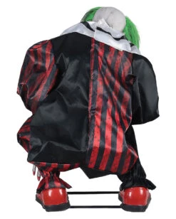 Hockender Horror Clown Animatronic Mit Bewegung -Halloween Dekorations Geschäft hockender horror clown animatronic mit bewegung licht und sound 37580 3