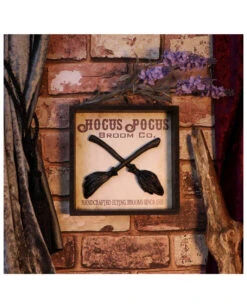 Hocus Pocus Hexenbesen Im Bilderrahmen 20cm 13 Hocus Pocus Hexenbesen Im Bilderrahmen 20cm -Halloween Dekorations Geschäft hocus pocus hexenbesen wandbild hocus pocus witch broom wall art halloween dekoration 51063 06