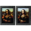 Effekt Wackelbild "Mona Lisa" -Halloween Dekorations Geschäft hologramm portrait mona lisa halloween wanddekoration lenticular effekt bild mural 26410
