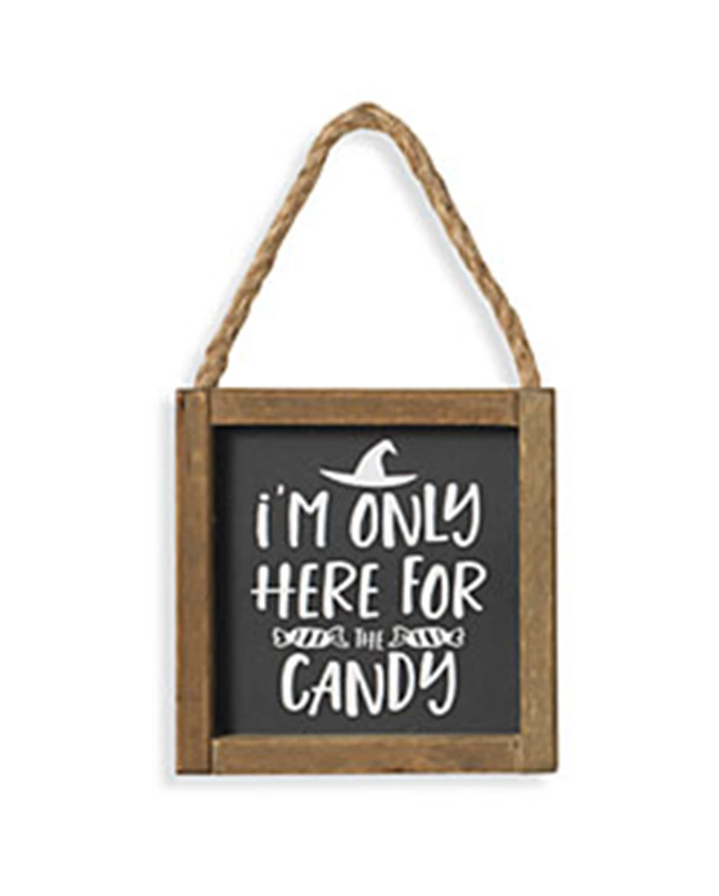 „I´m Only Here For The Candy“ Halloween Wandbild 15cm 3 „I´m Only Here For The Candy“ Halloween Wandbild 15cm