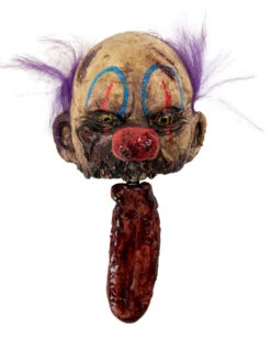 Clown Licker Wandbild Mit Bewegung 7 Clown Licker Wandbild Mit Bewegung -Halloween Dekorations Geschäft horror clown licker wandbild mit bewegung horror clown deko halloween haunt deko 50629 3