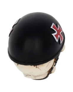 Schaltknauf Totenschädel Mit Helm -Halloween Dekorations Geschäft horrorshop com schaltknauf totenkopf mit helm totenschaedel sammelfigur totenkopffigur skull gear knob 27089 05