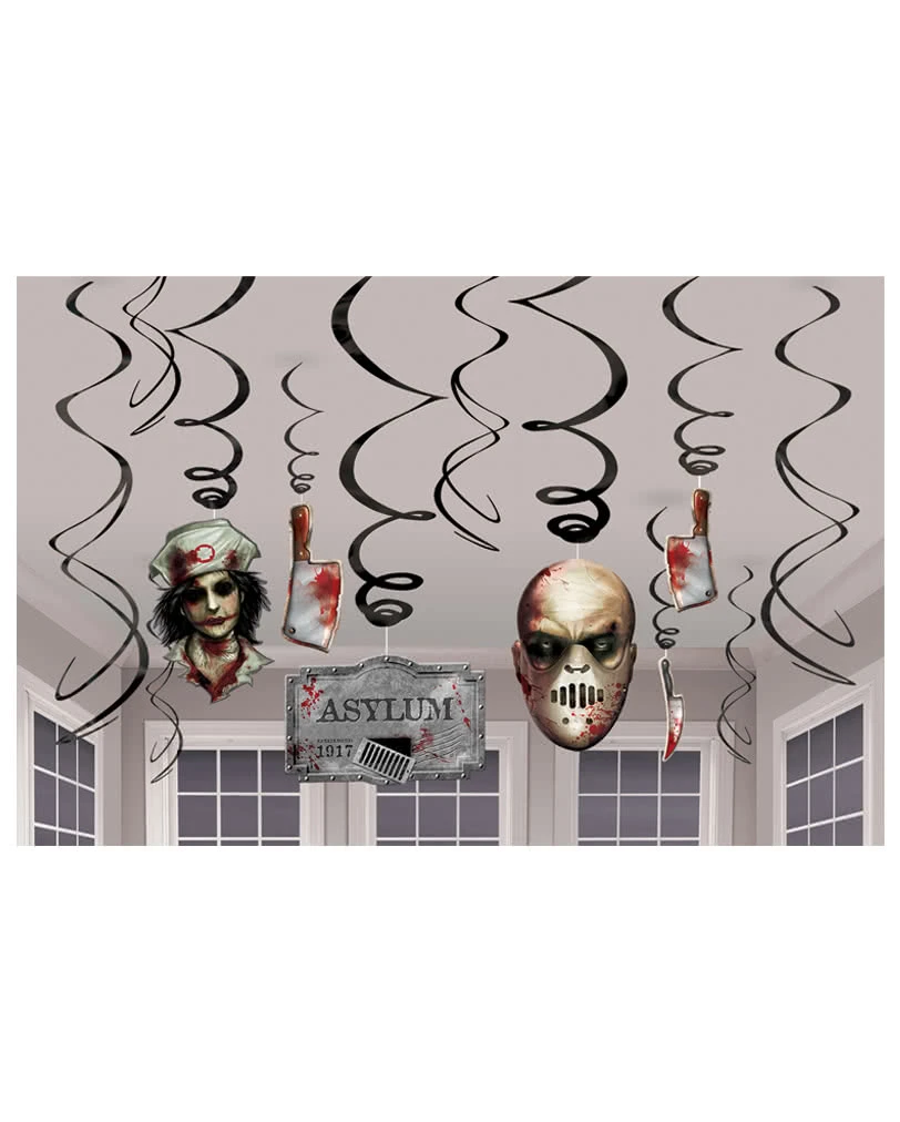 Spiralendeko Irrenanstalt 12-teilig 3 Spiralendeko Irrenanstalt 12-teilig