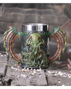 Gefäß Des Cthulhu Bierkrug -Halloween Dekorations Geschäft james ryman cthulhu krug james ryman cthulhu tankard horror klassiker geschenkartikel bierkrug 53592 7
