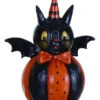 Johanna Parker Pumpkin Peeps Fledermaus Figur -Halloween Dekorations Geschäft johanna parker fledermaus pumpkin peeps dekofigur bat pumpkin peeps figure halloween vintage figur 53013