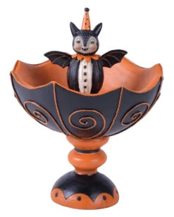 Johanna Parker Vintage Süßigkeiten Schale Mit Fledermaus 22cm