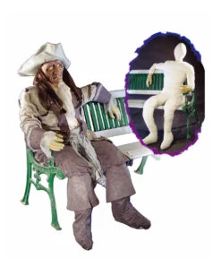 Dummy Körper Mit Händen -Halloween Dekorations Geschäft koerper dummy mit haenden halloween deko schaufenster deko bild2 28062