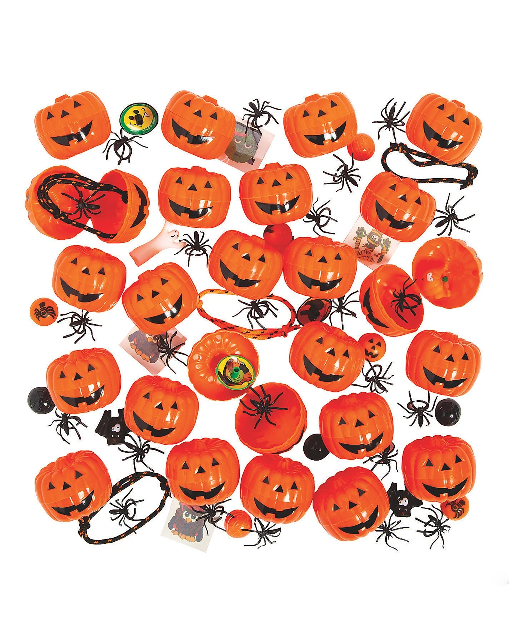 Halloween Mini Kürbis & Überraschungs Gimmick 24 St. 3 Halloween Mini Kürbis & Überraschungs Gimmick 24 St.