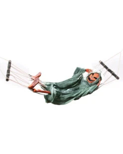 Geister Kürbis In Der Hängematte