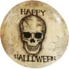 Happy Halloween Kunststoff Teller -Halloween Dekorations Geschäft kunststoff teller happy halloween skull halloween party buffet teller party tray happy halloween skull 35672 1