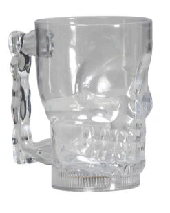 LED Totenkopf Pitcher 700 Ml 6 LED Totenkopf Pitcher 700 Ml -Halloween Dekorations Geschäft led totenschaedel krug 700ml totenkopf pitcher skull pitcher halloween tischdeko 27236 02
