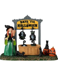 Lemax Spooky Town - Schwarzer Katzen Countdown 11 Lemax Spooky Town - Schwarzer Katzen Countdown -Halloween Dekorations Geschäft lemax spooky town black cat countdown halloween dekoration spooky town figuren kaufen 53839 05