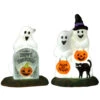 Lemax Spooky Town - Happy Halloween Geister 2er Set 1 Lemax Spooky Town - Happy Halloween Geister 2er Set -Halloween Dekorations Geschäft lemax spooky town happy halloween ghosts set halloween dekoration spooky town figuren 53841 01