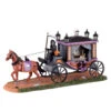 Lemax Spooky Town - Gespenstischer Viktorianischer Leichenwagen -Halloween Dekorations Geschäft lemax spooky town spooky victorian hearse halloween dekoration spooky town leichenwagen 53735 01