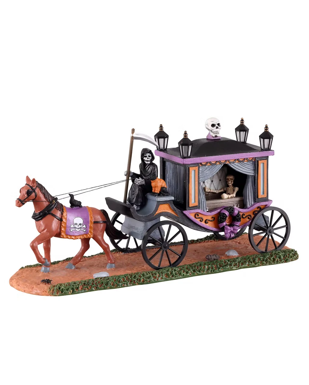 Lemax Spooky Town - Gespenstischer Viktorianischer Leichenwagen 3 Lemax Spooky Town - Gespenstischer Viktorianischer Leichenwagen