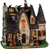 Lemax Spooky Town - Das Hexenhäuschen -Halloween Dekorations Geschäft lemax spooky town the witchs cottage halloween deko hexenhaus spooky town gebaeude 53858