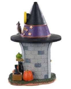 Lemax Spooky Town - Hexengebräu Kaffee -Halloween Dekorations Geschäft lemax spooky town witches brew coffee halloween dekoration spooky town building 53628 03