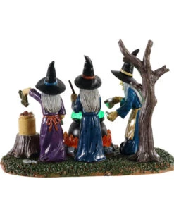 Lemax Spooky Town - Hexen Teamwork 9 Lemax Spooky Town - Hexen Teamwork -Halloween Dekorations Geschäft lemax spooky town witches teamwork halloween dekoration spooky town figurine 53630 04