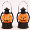 Leuchtende Wasserkugel Halloween Kürbis Laterne 20cm -Halloween Dekorations Geschäft leuchtende halloween kuerbis wasserkugel laterne 20cm lighted halloween spinning water globe pumpkin lantern 54173 neu
