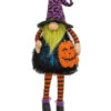 Leuchtender Halloween Zwerg Kantenhocker Mit Kürbis 75cm -Halloween Dekorations Geschäft leuchtender halloween gnom kantenhocker mit kuerbis 75cm multi color led lighted plush halloween gnome shelf sitter pumpkin 54265