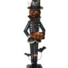 Metall Kürbis Butler Leuchtend 140cm -Halloween Dekorations Geschäft leuchtender metall kuerbis butler 140cm lighted metal pumpkin butler trick or treat schale 52547