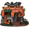 Pick Me Pumpkin Wagen Leuchtend 13cm -Halloween Dekorations Geschäft leuchtender pick me pumpkin wagen 13cm light up pick me pumpkin wagon halloween kuerbis verkauf deko 54093