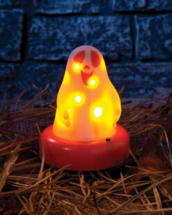 Orange Leuchtendes Halloween Gespenst 5 Orange Leuchtendes Halloween Gespenst -Halloween Dekorations Geschäft leuchtendes grusel gespenst orange 37470 1