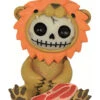 Furrybones Figur - Löwe Klein 1 Furrybones Figur - Löwe Klein -Halloween Dekorations Geschäft loewe furrybones figur skelett figur skelett deko lion furrybones figurine 37121 01
